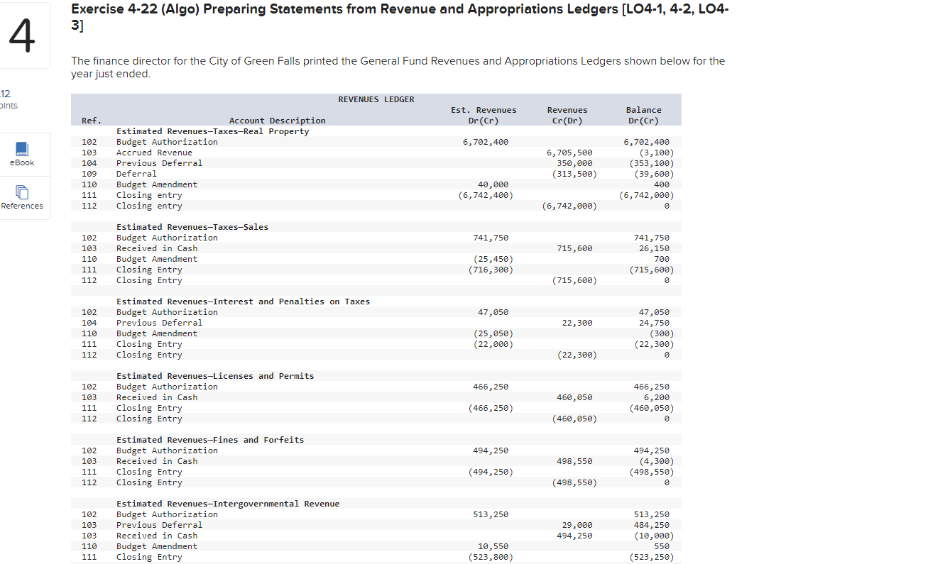 View images in another tab for better solution. Exercise 4-22 (Algo) Preparing