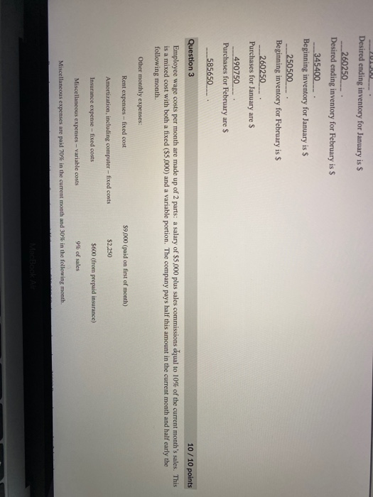 budget for Grippers, which sells its rock-climbing shoes worldwide. You are required