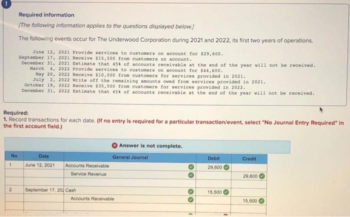 I need help on 3 & 8. thank you. Required information