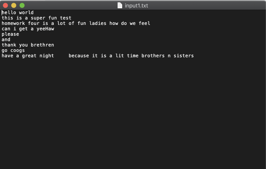 strings to another file. All of these functions are housed together in