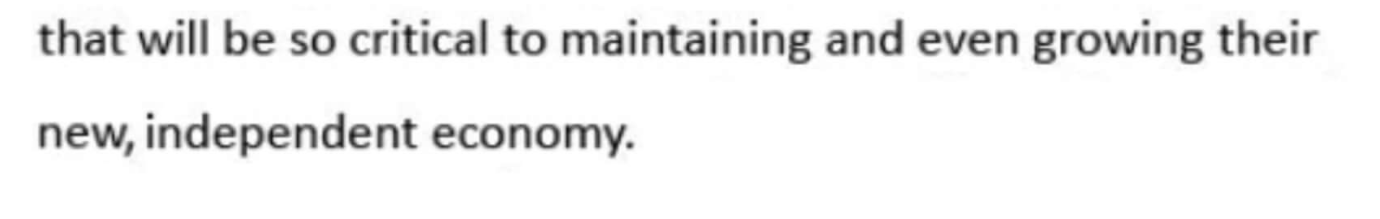 recommend has the greatest opportunity for growth, and why? Following months of