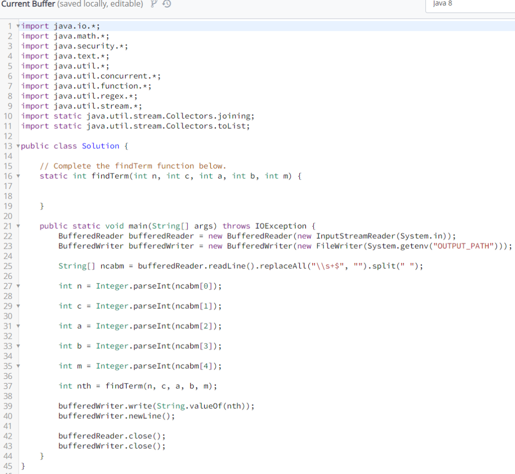 Stark's Numbers HHackerRank Stark is studying a random number generator that someone