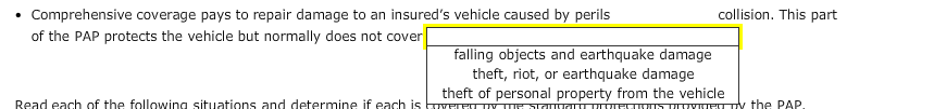 a comprehensive policy, because it includes several types of coverages bundled into