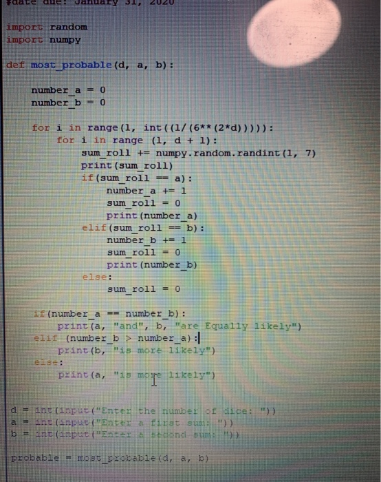 Programming Assignment 1 In the early 1600s, Galileo was asked to explain