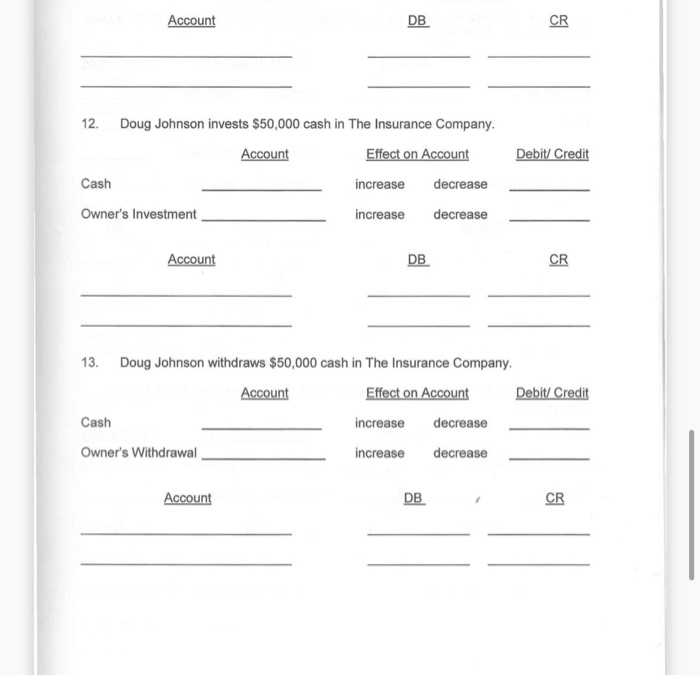 Credit Revenue increase decrease Interest Receivable increase decrease Account DB CR 8.