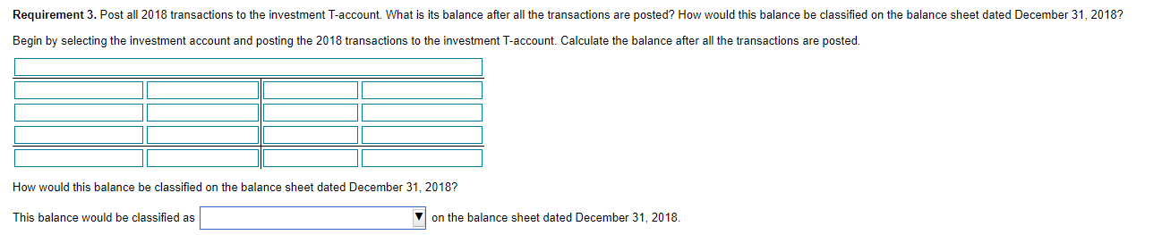 are posted? How would this balance be classified on the balance sheet