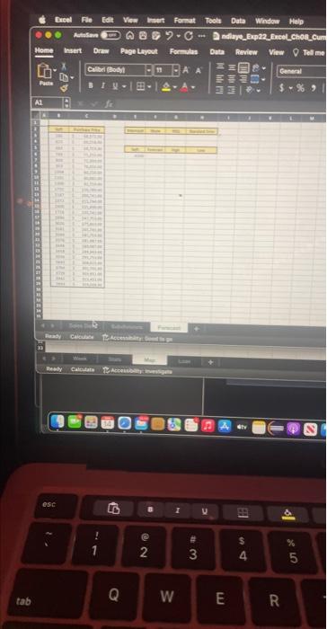 \begin{tabular}{|c|c|c|c|} \hline Sqft & Forecast & High & Low \\ \hline 4500