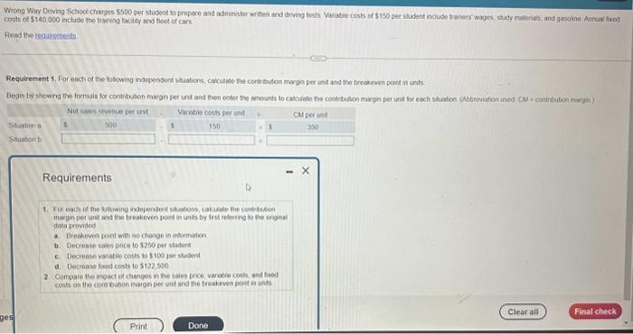 Help pls Resd the tequicenents Requirements diva propided b. Decrease soms poce