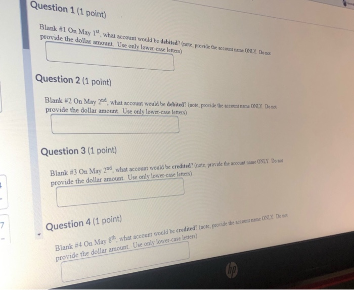 I need the answer in 1 hour maximum please. Not more that