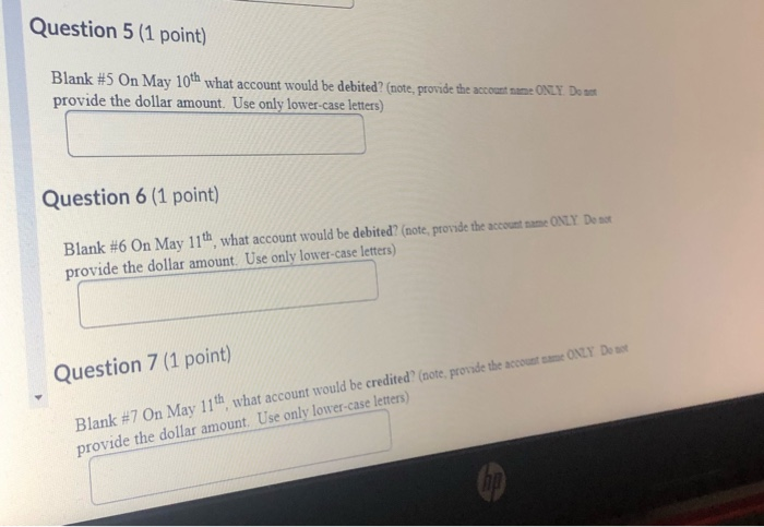 that. Next Page Question 1 Page 1 of 9 During the first