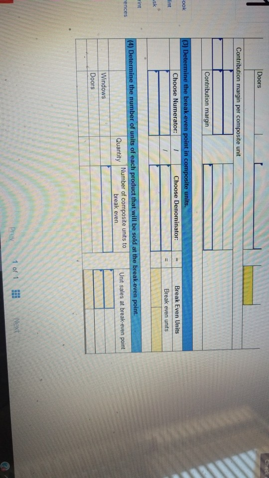 sells windows and doors in the ratio of 8:2 (windows doors). The