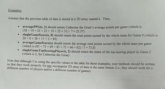 data. For example, suppose you have the following data on the number