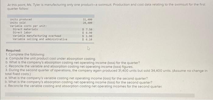 Creations, Inc., a small manufacturing company, at the beginning of the year.