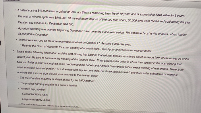 cells have feedback. 6 Amortization Expense-Patents 6,000.00 Patents 30,000.00 1 2 50,000.00