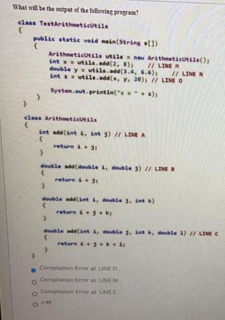 What will be the output of the following program. elass BikeTester public