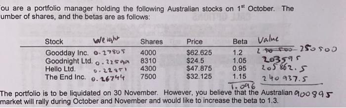  please provide worked answers to the below. Answer guide provided under