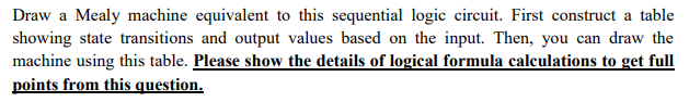 circuit given above We identify four states based on whether there is