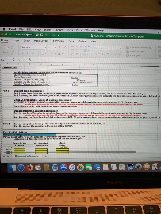  Do not worry anout the formula. Excel File Edit View Insert