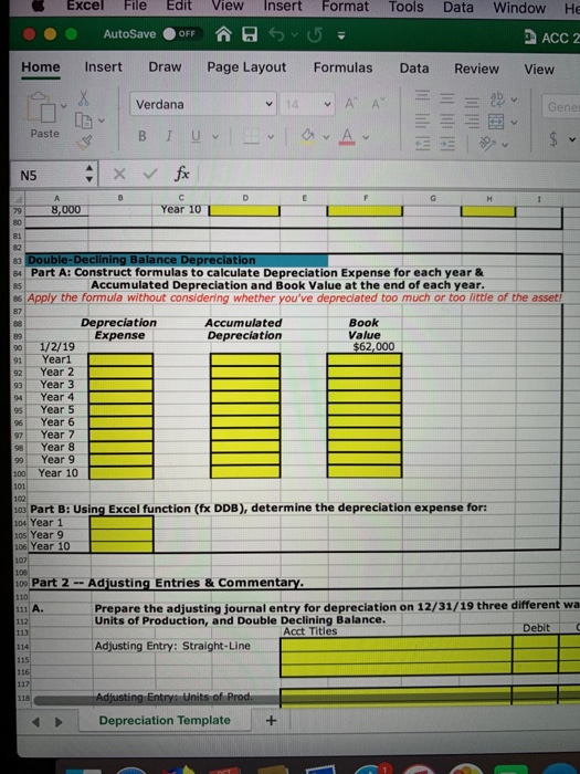 Data Review Verdana A AC Nsxv Instructions Use the following data to