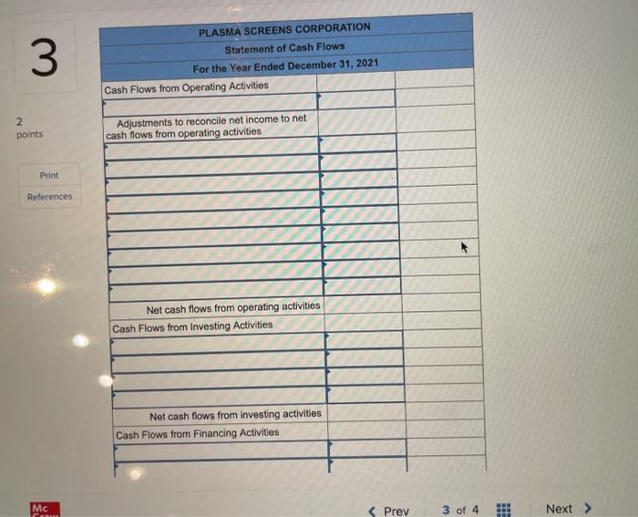 Corporation, along with additional information are provided below: PLASMA SCREENS CORPORATION Balance
