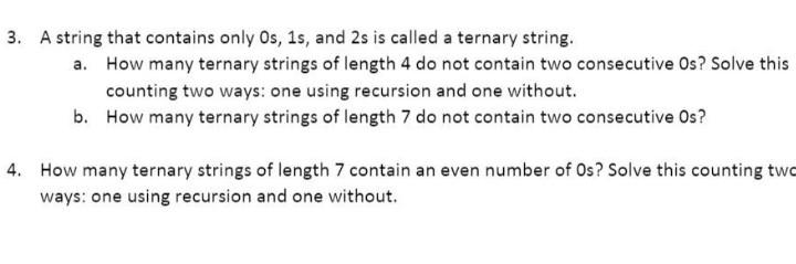  A string that contains only 0s,1s, and 2s is called a