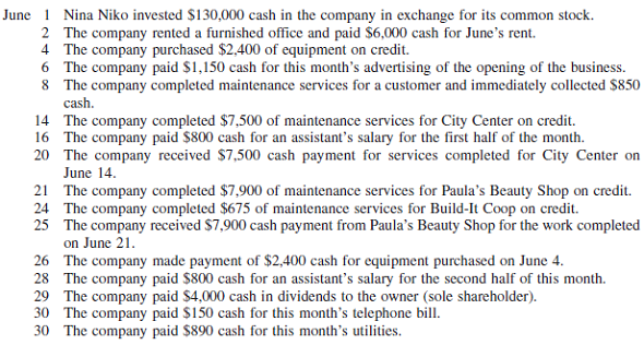 P1-7B (p. 44) - Preparing Journal Entries, Posting, and Preparing Trial