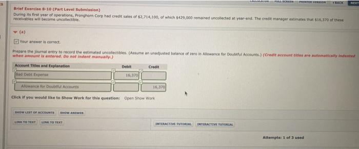  MIUM FULL SCREEN NEET Es Brief Exercise 8-10 (Part Level Submission)
