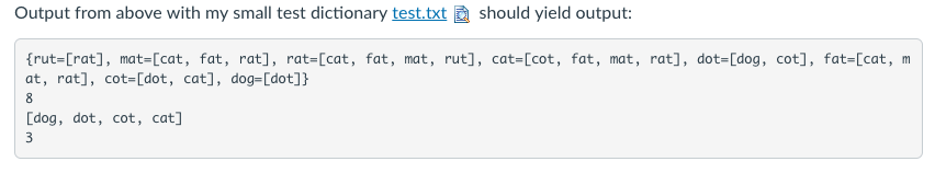 Submit Levenshtein.java Write a program that computes the edit distance (also called