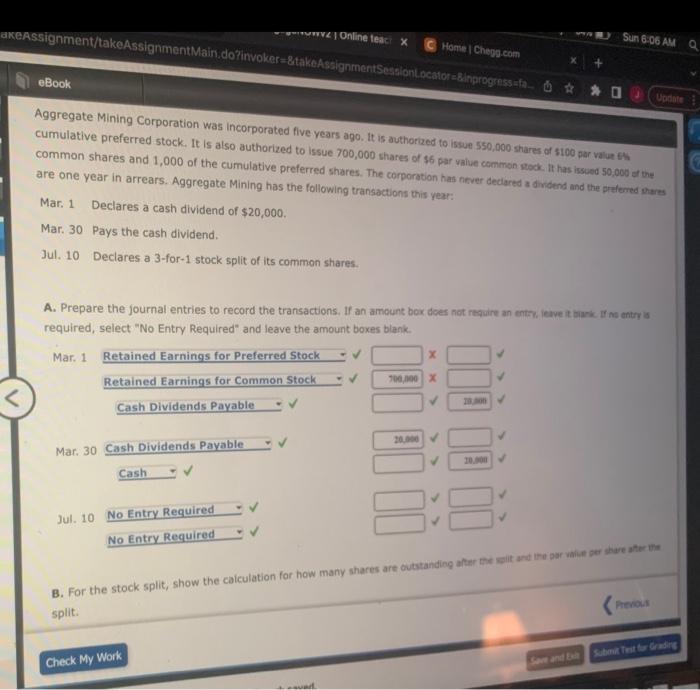  akeAssignment/takeAssignmentMain.do?invoker-&takeAssignmentSessionLocator &inprogress-fa* Online teach x Home | Chegg.com eBook Update Aggregate