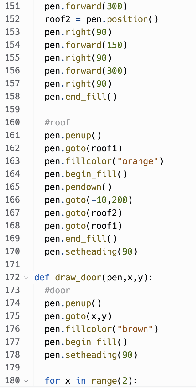 a house using turtle graphics. Today we are going to create a