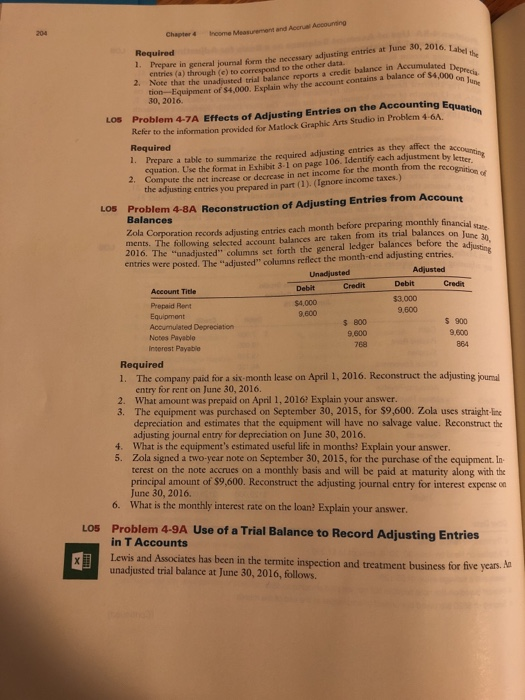  the problem I need the answers to are for problem LO5