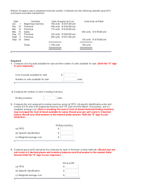 periodic inventory system and the basic elements of an income statement. Each