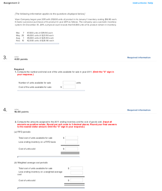 of the five lines represents a separate set of information. You are