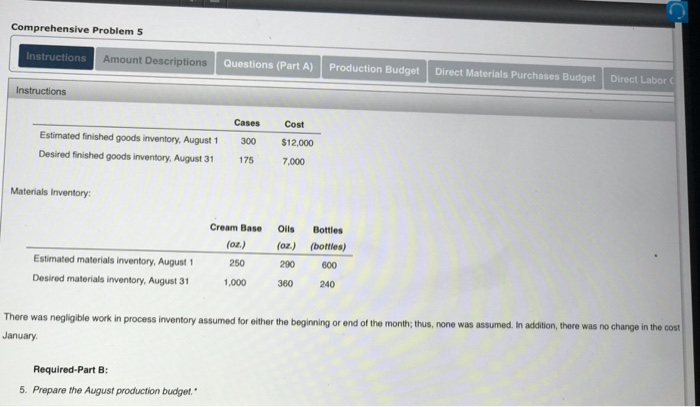 costs are as t DIRECT MATERIALS Cost Behavior Units per Case Cost