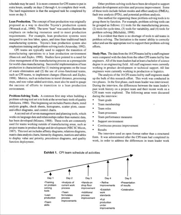 the paper. (ii) Any suggestions for improvement. (iii) Next steps IDENTIFICATION OF