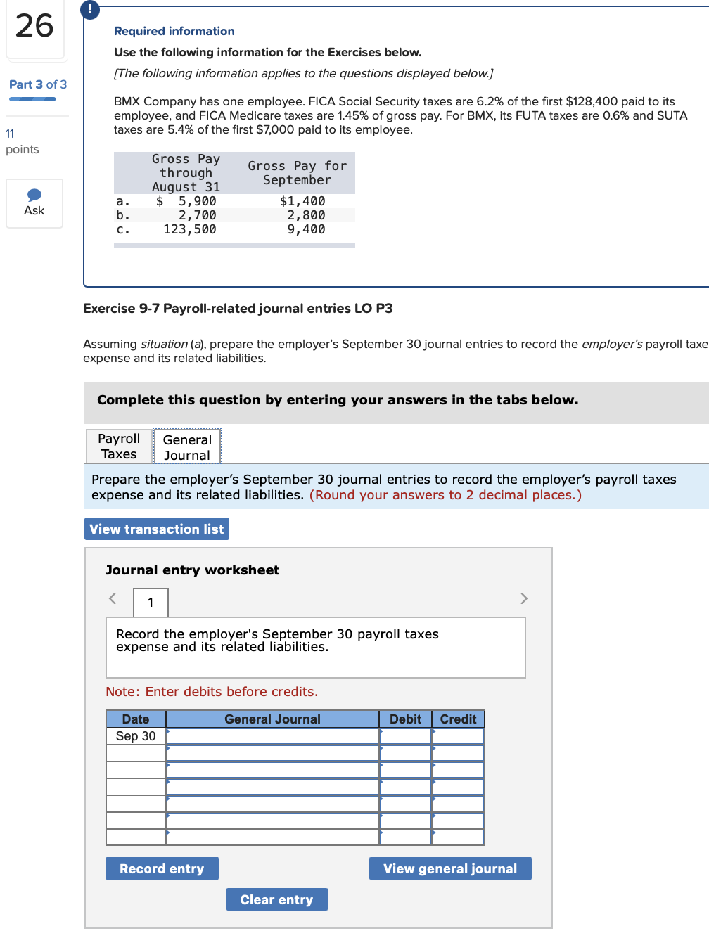 6.2% of the first $128,400 paid to its employee, and FICA Medicare
