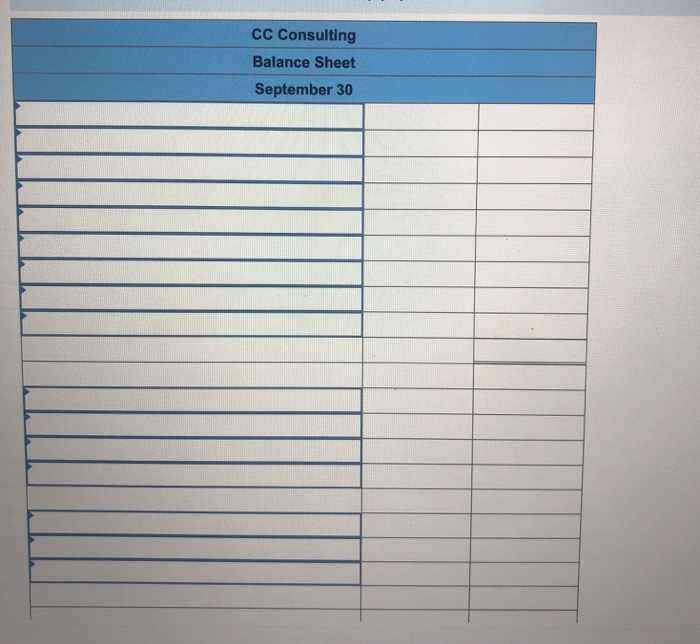 paid $1,400 cash for this month's utilities. Sep. 17 The company paid