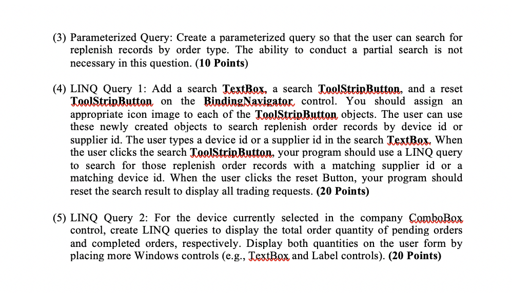 Homework 5 Submission: Compress your complete VB project folder into a .zip