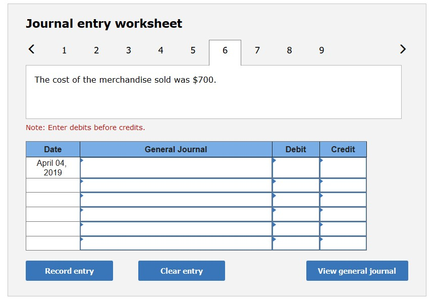 calculations and final answers to the nearest whole dollar value.) DATE TRANSACTIONS