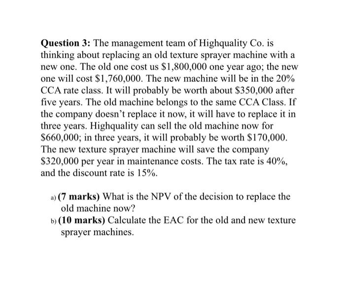 EAC stands for equivalent annual cost. Please help, I will upvote! Question