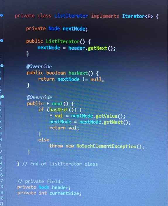 for the List ADT that returns a new List with the elements