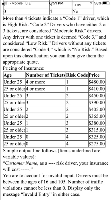 you do the problem You have been tasked to construct a program