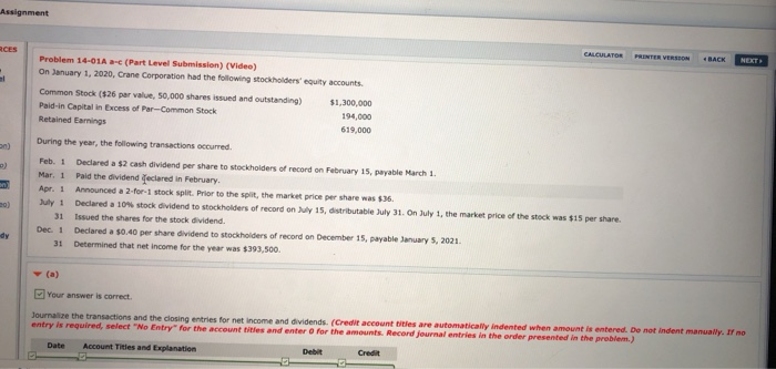  solve for part B please! (the last 2 photos) Assignment ACES
