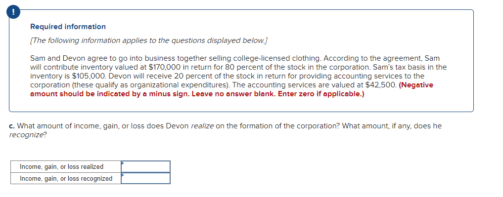 According to the agreement, Sam will contribute inventory valued at $170,000 in