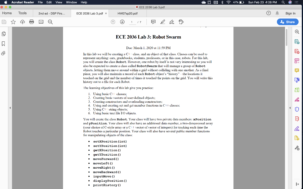  * Acrobat Reader File Edit View Window Help OHC 47% D