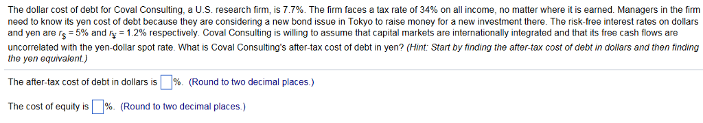 Don't even know where to begin..... .... The dollar cost of debt
