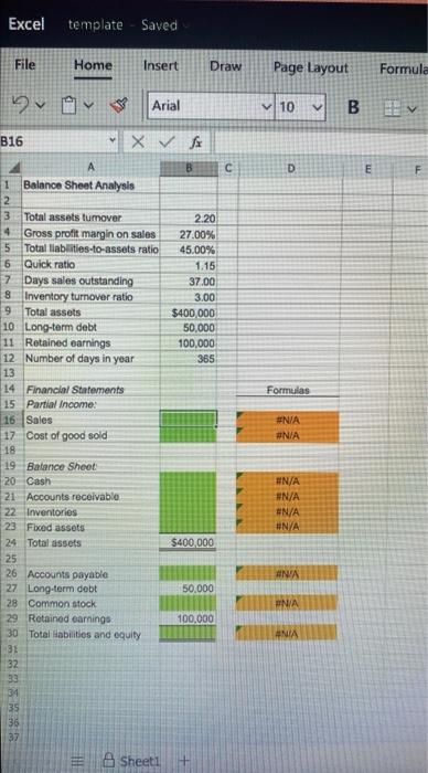 on sales: (5ales - Cost of goods sold)/5ales =279 Total liabilities-to-assets ratio: