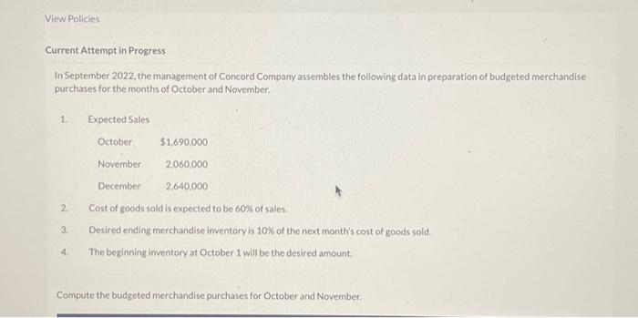  View Policies Current Attempt in Progress In September 2022, the management