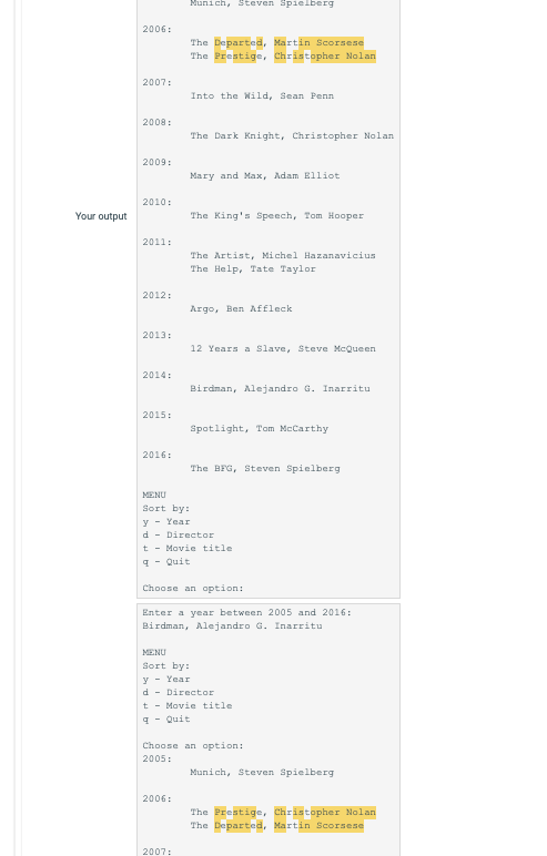 the following errors in my code(please see the attached screenshots). Choose an