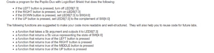  Create a program for the Papilio Duo with LogicStart Shield that